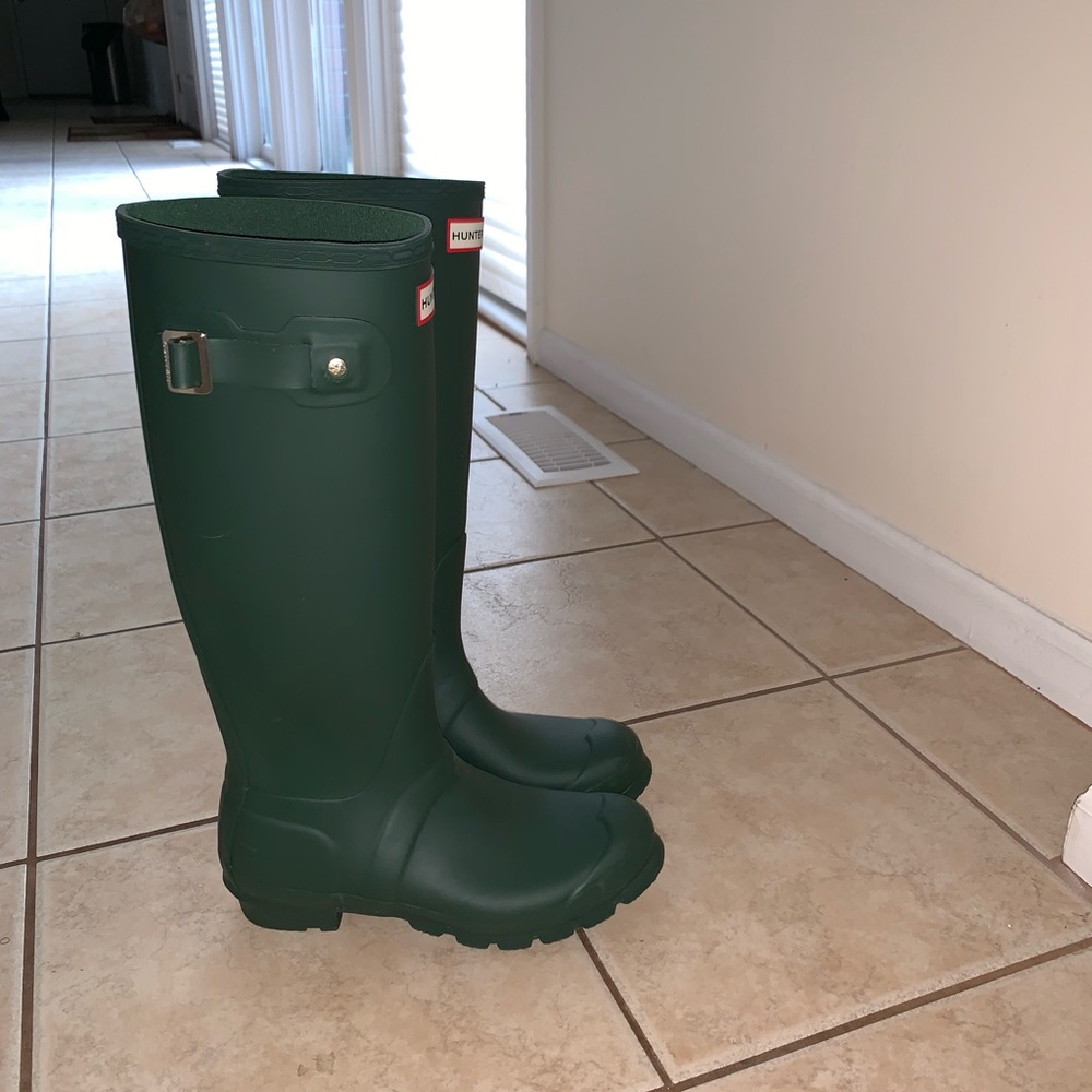 Green Original Tall Rain boots!